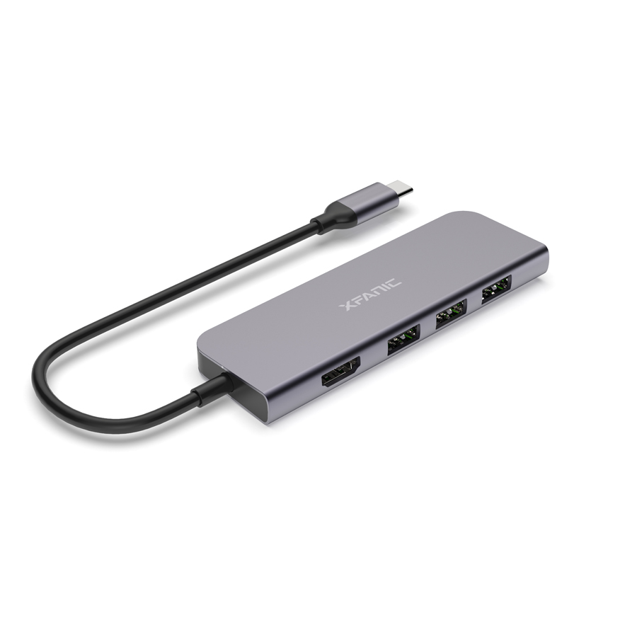 XFANIC湘凡五合一USB-C多功能擴(kuò)展塢